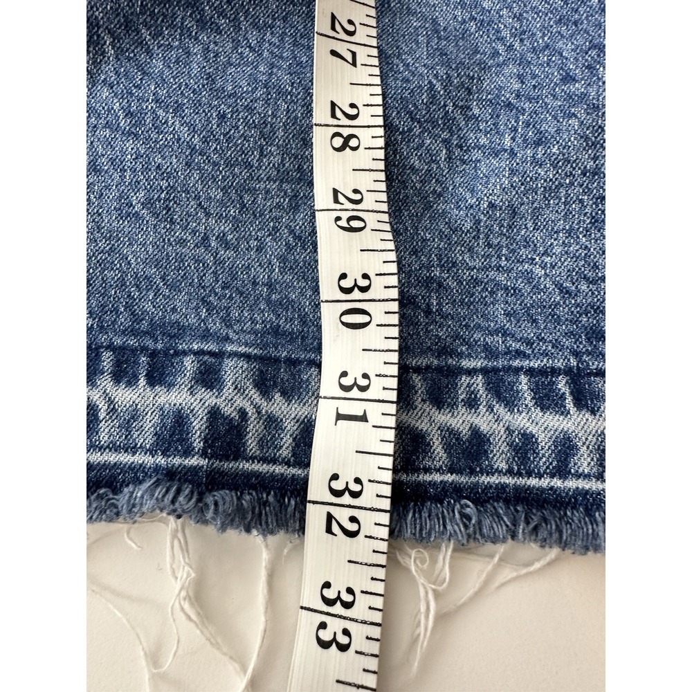KanCan Two-Tone Blue Wide Leg Flare Jeans - Picture 7 of 8